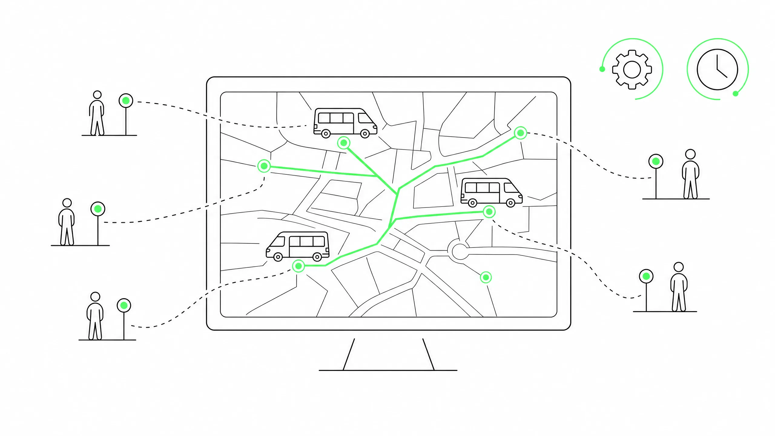 Dispositionssoftware für Bedarfsverkehr